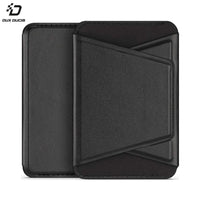 Dudukan Smartphone Dux Ducis Dompet Magnetik Stand iPhone 12, 13, 14 & 15 Series karo MagSafe Black