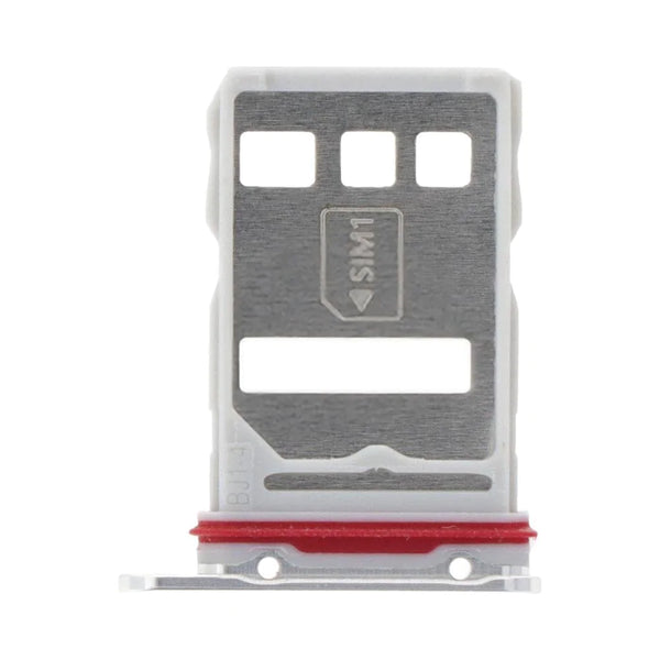 Tray Sim Premium kanggo Huawei Mate 50 Pro Silver