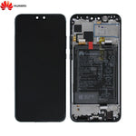 Bloc _cran Complet avec Ch_ssis et Batterie Original pour Huawei Y9 2019 02352EQC Noir