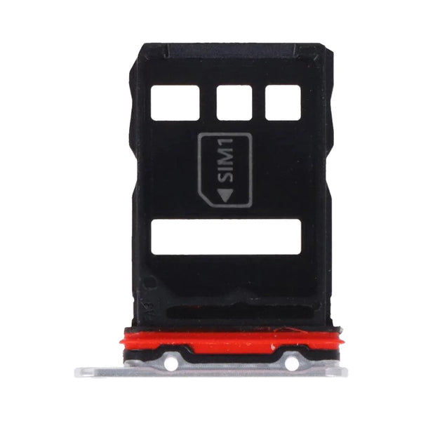 Premium Sim Tray kanggo Huawei P50 Pro Putih
