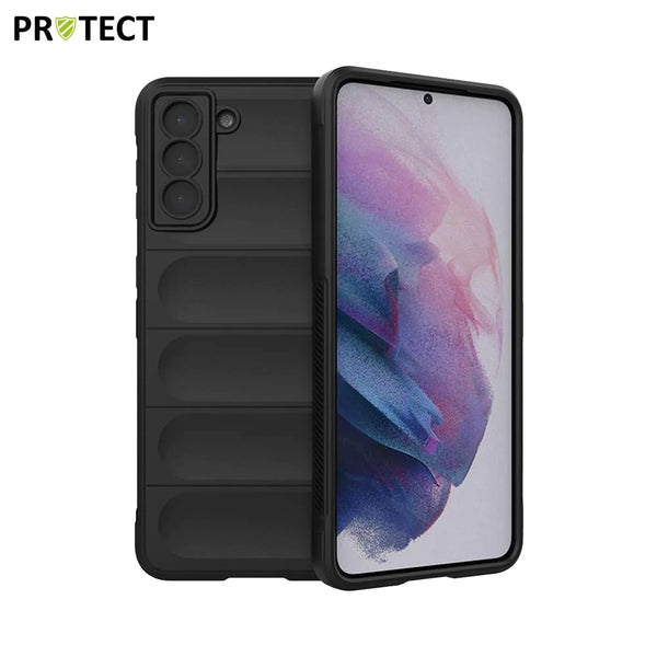 IX008 PROTECT Funda Protectora para Samsung Galaxy S21 Plus 5G G996 Negra