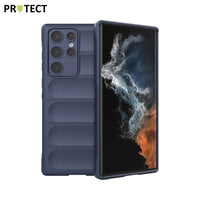 IX008 PROTECT Funda Protectora para Samsung Galaxy S22 Ultra S908 Zafiro