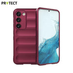 IX008 PROTECT Funda Protectora para Samsung Galaxy S23 5G S911 Ciruela