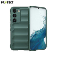 IX008 PROTECT Funda Protectora para Samsung Galaxy S23 5G S911 Verde Oscuro