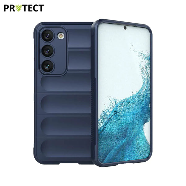 IX008 PROTECT Funda Protectora para Samsung Galaxy S23 Plus 5G S916 Zafiro