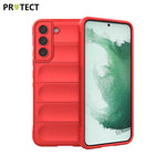 IX008 PROTECT Funda Protectora para Samsung Galaxy S22 Plus S906 Roja