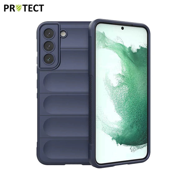 IX008 PROTECT Funda Protectora para Samsung Galaxy S22 Plus S906 Zafiro