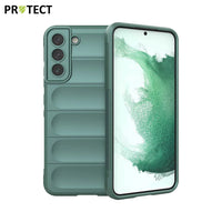 IX008 PROTECT Funda Protectora para Samsung Galaxy S22 Plus S906 Verde Oscuro