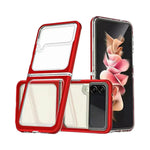 Funda Protectora para Samsung Galaxy Z Flip 4 5G F721 Z-FL1 Roja