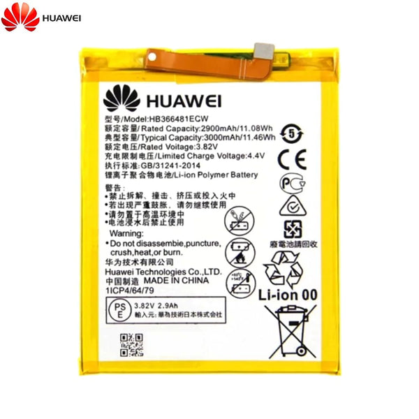 Batterie Original pour Huawei P Smart/P10 Lite/P20 Lite/P8 Lite 2017/P9/P9 Lite pour Honor 6C Pro/7A/8/8 Lite/5C 24022157 24022376 HB366481ECW