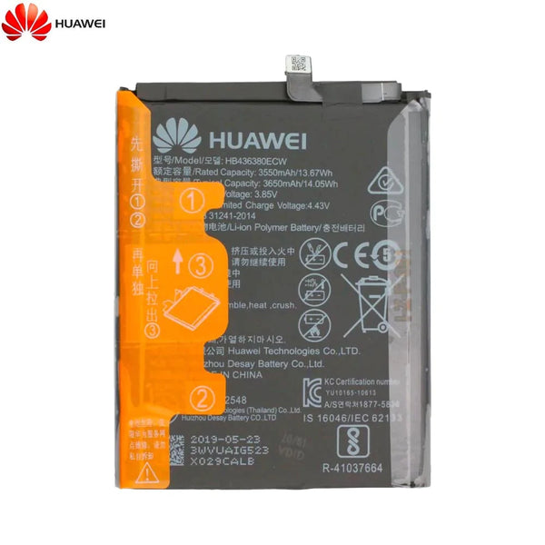 Batterie Original pour Huawei P30 24022804 HB436380ECW