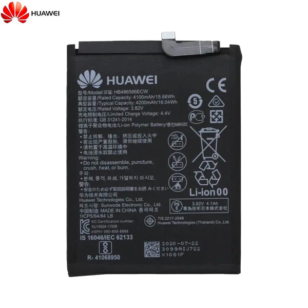 Batterie Original pour Huawei P40 Lite 24023099 HB486586ECW