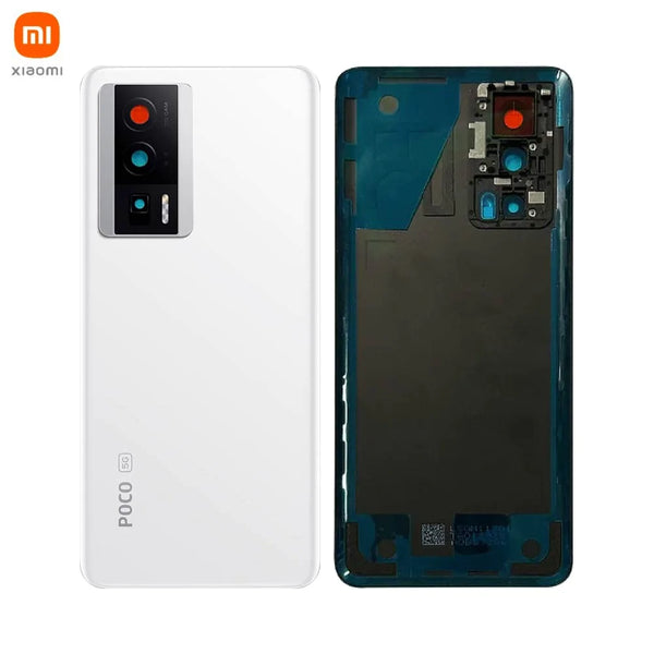 Xiaomi Poco F5 Pro 5G 560018M11A00 ホワイト用オリジナルバックカバ_