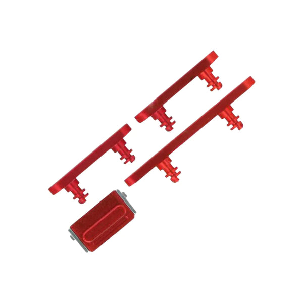Bouton On/Off et Volume pour Apple iPhone 12/iPhone 12 Mini Rouge