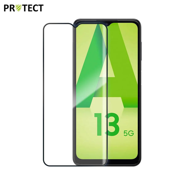 PROTEKSI Kaca Tempered Penuh untuk Samsung Galaxy A13 5G 136B Hitam