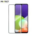 PROTECT Full Tempered Glass Samsung Galaxy A22 4G A225 Black