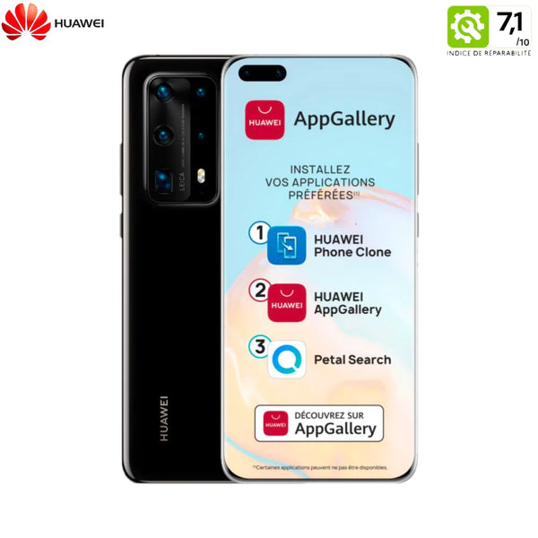 Smartphone kanggo Huawei P40 Pro Plus 512GB NEW (Kotak & Aksesoris) Keramik Ireng