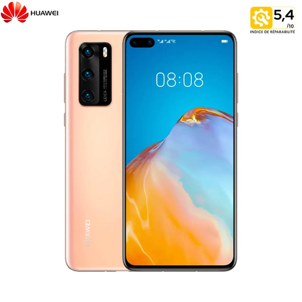 Smartphone kanggo Huawei P40 128GB NEW (Kotak & Aksesoris) Blush Gold