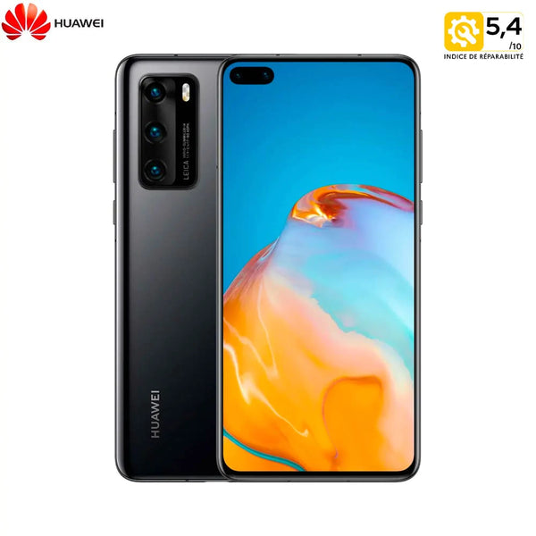 Smartphone kanggo Huawei P40 128GB NEW (Kotak & Aksesoris) Ireng