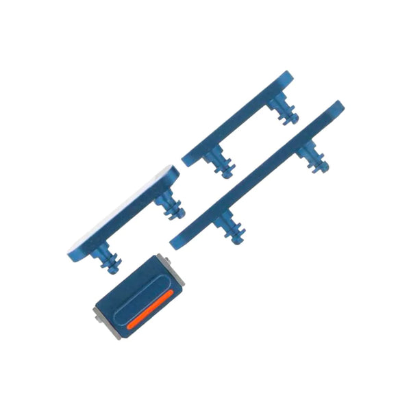 Bouton On/Off et Volume pour Apple iPhone 13 Mini/iPhone 13 Bleu