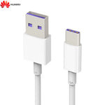 Kabel Data USB ke Tipe-C untuk Huawei 4072007 AP71 40W 5A (1m) Putih Massal