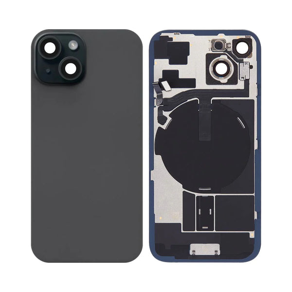 Cache Arri¨¨re Original Pulled pour Apple iPhone 15 Noir