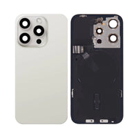 Cache Arri¨¨re Original Pulled pour Apple iPhone 15 Pro Titane Blanc