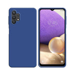 Funda de Silicona Compatible con Samsung Galaxy A32 5G A326 Azul Marino