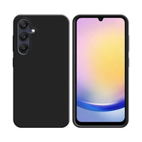 Funda de Silicona Compatible con Samsung Galaxy A25 5G A256 Negra