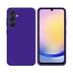 Funda de Silicona Compatible con Samsung Galaxy A25 5G A256 Morada