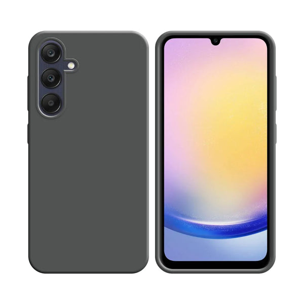 Funda de Silicona Compatible con Samsung Galaxy A25 5G A256 Gris