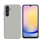 Funda de Silicona Compatible con Samsung Galaxy A25 5G A256 Blanca
