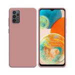 Funda de Silicona Compatible con Samsung Galaxy A23 5G A236 y A23 4G A235 Rosa