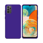 Funda de Silicona Compatible con Samsung Galaxy A23 5G A236 y A23 4G A235 Morada