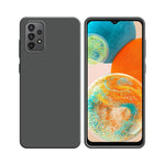 Funda de Silicona Compatible con Samsung Galaxy A23 5G A236 y A23 4G A235 Gris