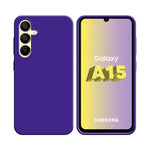 Funda de Silicona Compatible con Samsung Galaxy A15 5G A156B Morada