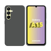 Funda de Silicona Compatible con Samsung Galaxy A15 5G A156B Gris