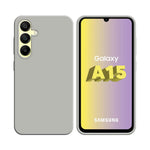 Funda de Silicona Compatible con Samsung Galaxy A15 5G A156B Blanca