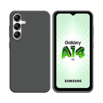 Funda de Silicona Compatible con Samsung Galaxy A14 5G A146P y A14 4G A145 Gris