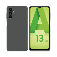 Funda de Silicona Compatible con Samsung Galaxy A13 5G 136B y A04s A047F Gris