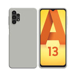Funda de Silicona Compatible con Samsung Galaxy A13 4G A135 Blanca
