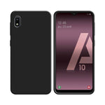 Funda de Silicona Compatible con Samsung Galaxy A10 A105 Negra