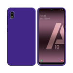 Funda de Silicona Compatible con Samsung Galaxy A10 A105 Morada