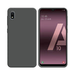 Funda de Silicona Compatible con Samsung Galaxy A10 A105 Gris
