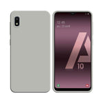 Funda de Silicona Compatible con Samsung Galaxy A10 A105 Blanca