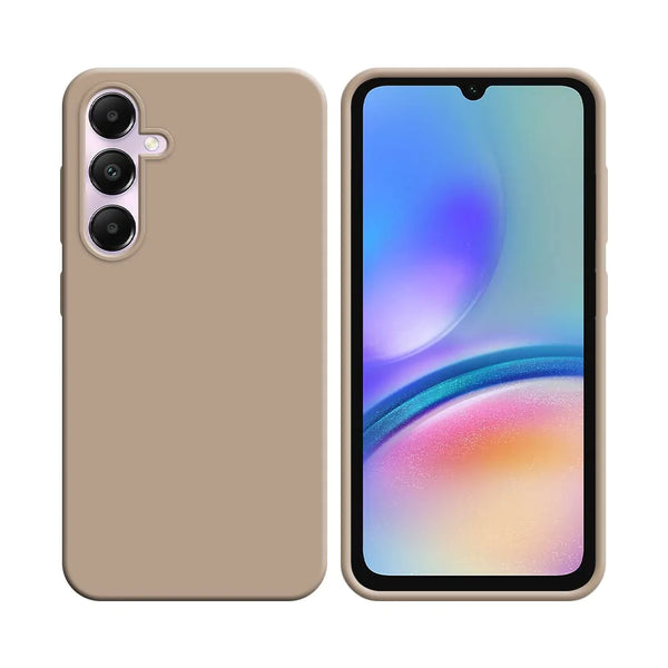 Funda de Silicona Compatible con Samsung Galaxy A05s A057 Oro Rosa