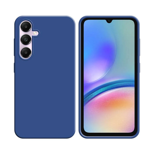 Funda de Silicona Compatible con Samsung Galaxy A05s A057 Azul Marino
