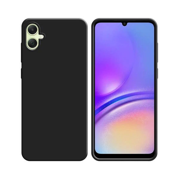 Funda de Silicona Compatible con Samsung Galaxy A05 A055 Negra