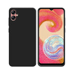Funda de Silicona Compatible con Samsung Galaxy A04e A042 Negra