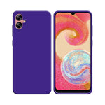 Funda Silicona Compatible con Samsung Galaxy A04e A042 Morada